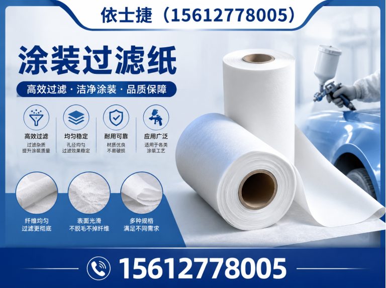海兴县涂装过滤纸展示图